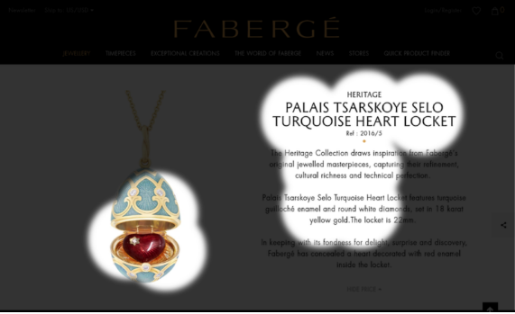 Faberge conversion